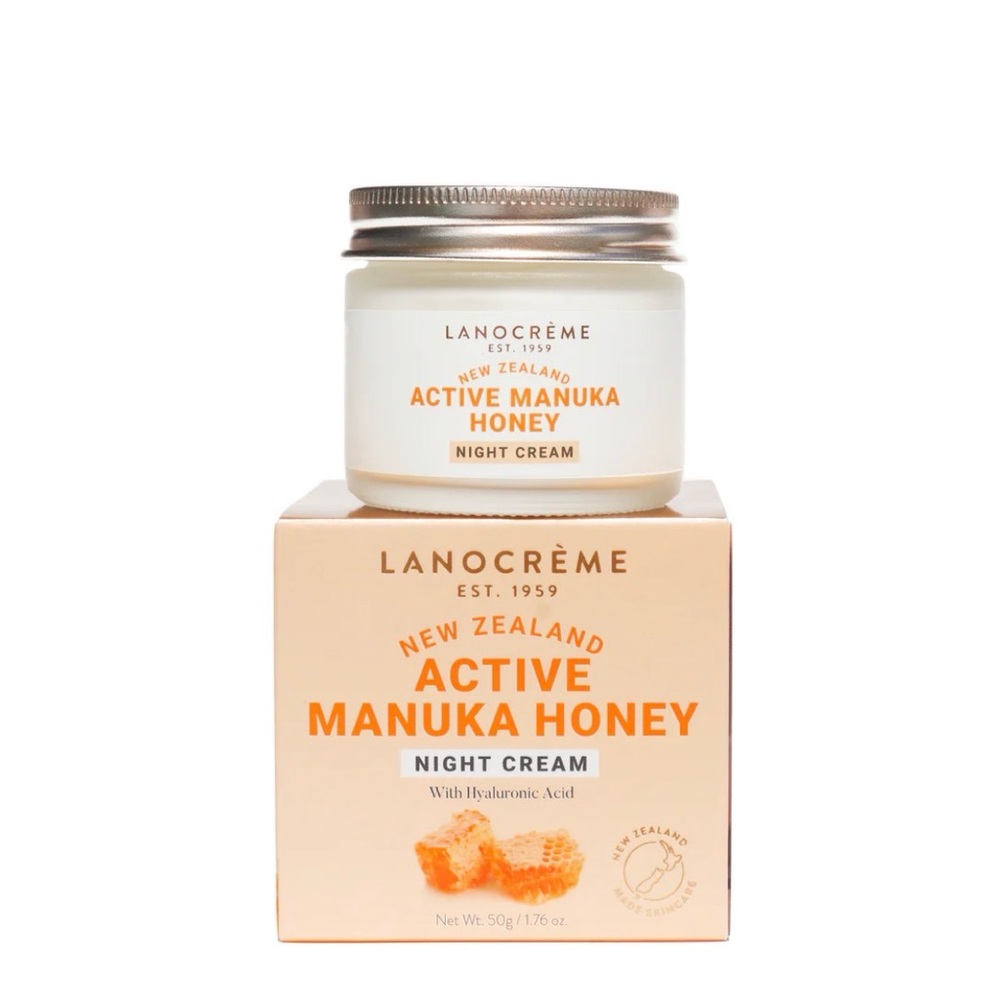 NWT Lanocreme Manuka Honey Night Crème New Zealand
